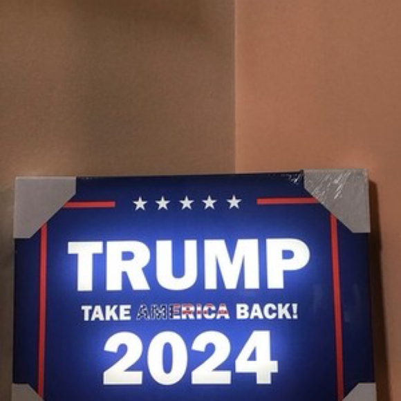 Trump 2024 Take America Back Campaign Sign Political Indoor Lighted - Picture 2 of 2
